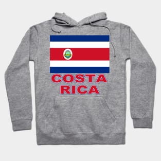 The Pride of Costa Rica - Costa Rican Flag Design Hoodie